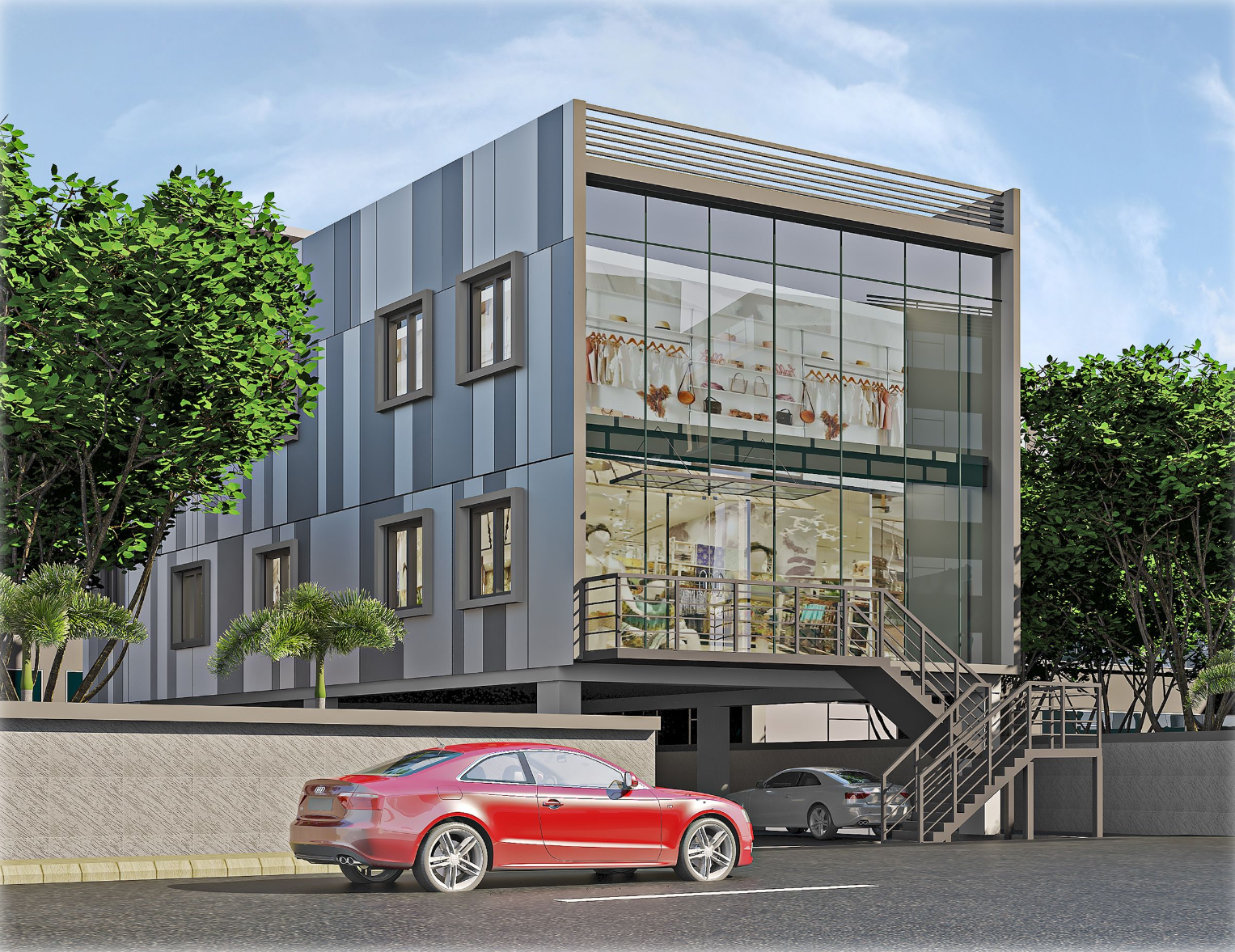 Shradhaa Arcade Exterior