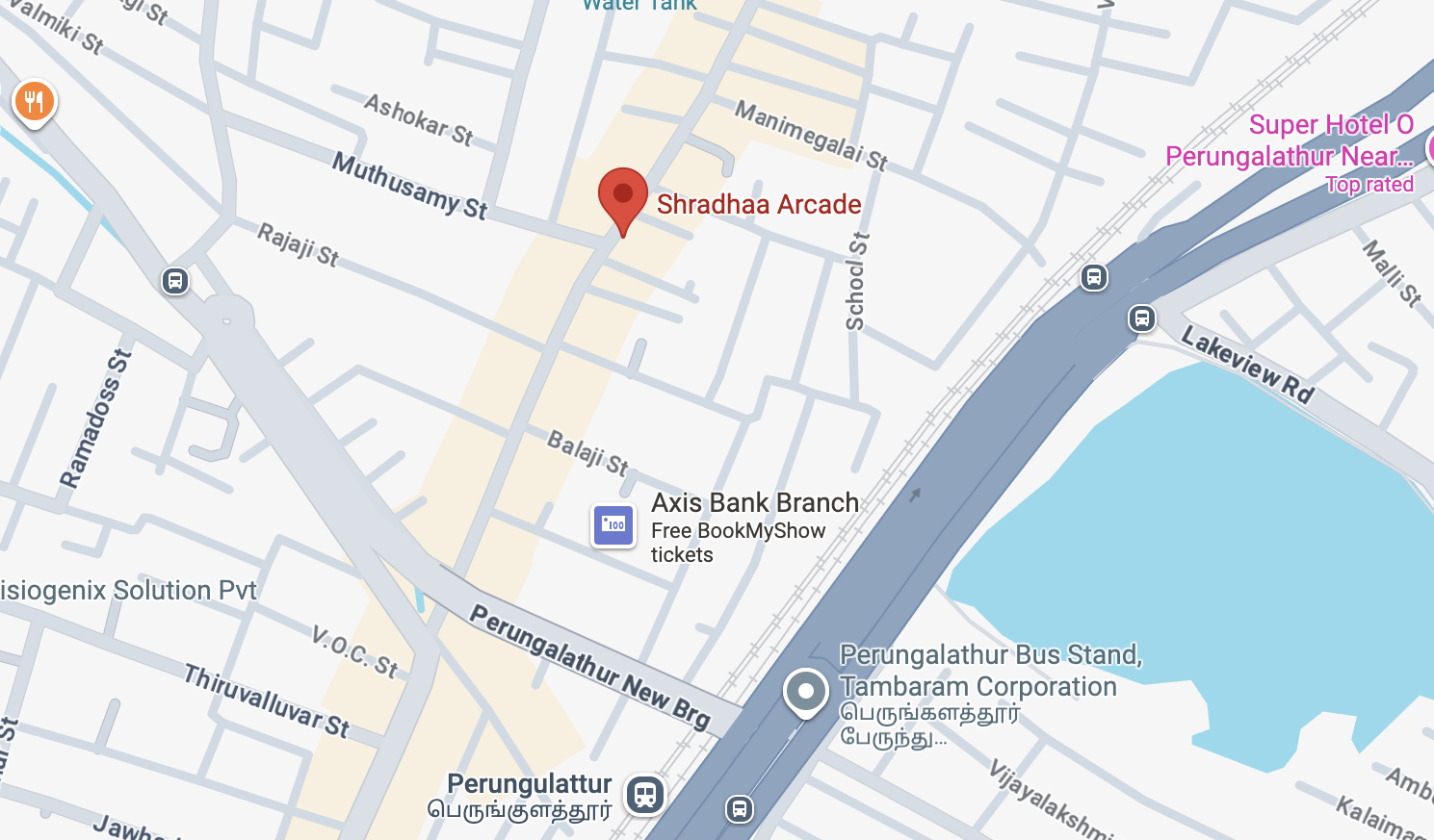 Google Maps Reference - Shradhaa Arcade Location